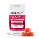 Sour AF Watermelon | Generic Gummies | 20-Pack | 100mg