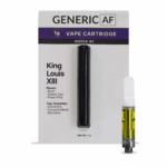 King Louis XIII | Indica AF | Vape Cartridge | 1g Ea.