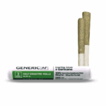 Generic Pre-Rolls | Hybrid AF | Gorilla Glue x Garlicane | 0.5g Ea. | 2-Pack